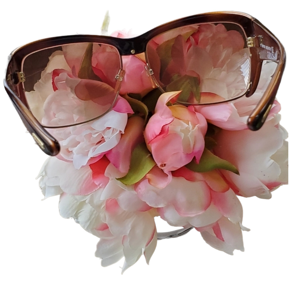 Tom Ford "Kellan" Tortoise Rectangle Wrap Sunglas… - image 4